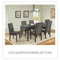 COS-QUINTON DINING SET (1+6)